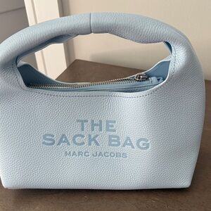 Marc Jacobs Sky Blue Mini Sack Bag